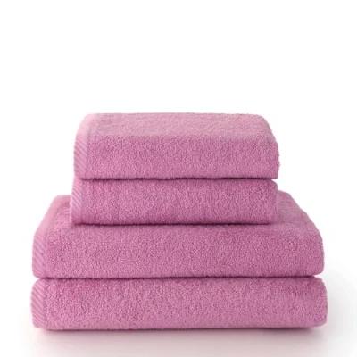 Abbildung von Top Towel Plus Große Badetücher Badezimmerhandtücher 2 Hand oder Waschbeckenhandtücher + Duschtücher 100% Baumwolle Weiß