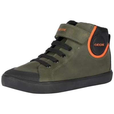 Abbildung von Geox J GISLI Boy F Sneaker, DK Green/Black, 34 EU