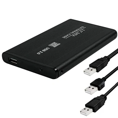 Abbildung von DIGIFLEX HDD Festplattengehäuse mit 2.5 Zoll SATA auf USB Adapter für Laptop &amp; PC