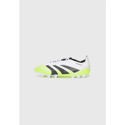 Abbildung von adidas Performance Predator League Fußballschuhe für festen Untergrund, Herren, Größe: 45 1/3, Cloud white/core black/lucid lemon Schuhe