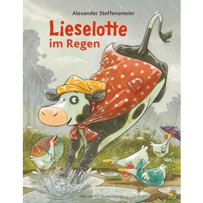 Abbildung von Lieselotte im Regen: Lustige Bilderbuchgeschichte von Kuh zum Vorlesen für Kinder ab 4 Jahren (Bilderbücher Lieselotte, Band 14)