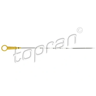 Abbildung von TOPRAN 702 388 Ölmeßstab mit Dichtung gelb Kunststoff RENAULT: MEGANE 3 Grandtour, GRAND SCENIC 3, Scénic IV, DACIA: Duster Off Road