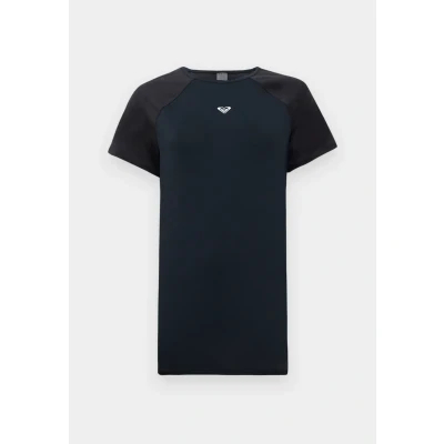 Abbildung von Roxy MOVE FREE TEE Tshirt basic, Damen, Größe: XS, Anthracite
