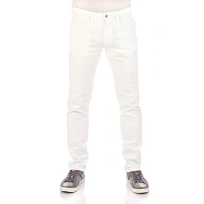 Abbildung von Replay Anbass Jeans Slim Fit, Herren, Größe: 34x32, White