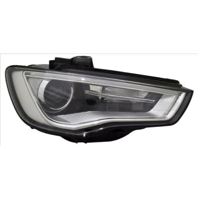 Abbildung von TYC 20 14572 06 2 Scheinwerfer links D3S, LED mit Tagfahrlicht für Rechtsverkehr Elektromotor, LED, ohne Steuergerät AUDI: A3 Sportback