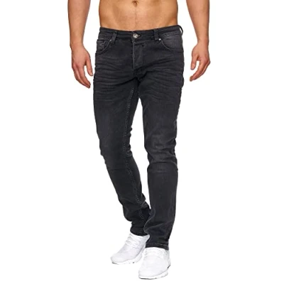 Abbildung von Tazzio Jeans Straight Leg, Herren, Größe: 31xL32, Schwarz