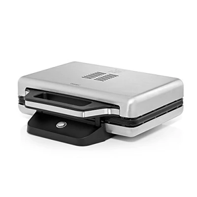 Abbildung von WMF Lono Sandwich Maker, Sandwichtoaster, für 2 Standard oder XXL Toasts, stufige Höhenanpassung mehr Füllung, matt edelstahl