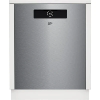 Abbildung von Beko BDDN38440XD Unterbau Geschirrspüler 60 cm, für 14 Maßgedecke, 3 Spülebenen, 5 Temperaturen, 8 Programme, CornerIntense, Hygiene Programm, automatische Türöffnung, Fast+