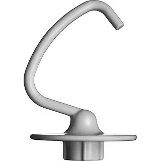 Abbildung von KitchenAid Knethaken Für Mittelgrosse Küchenmaschinen Mit Kippbarem Motorkopf 5k452dh White