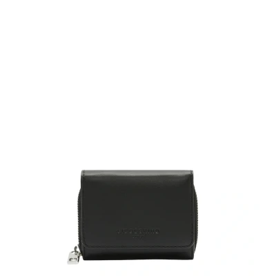 Abbildung von Liebeskind Berlin Damen Geldbörse &#039;Pablita&#039; Leder Portemonnaie mit RFID Schutz, Schwarz, M (8.5x11cm)