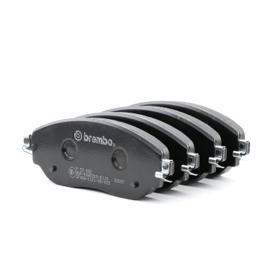 Abbildung von BREMBO P 59 082 Bremsbelagsatz exkl. Verschleißwarnkontakt mit Bremssattelschrauben ohne Zubehör FIAT: Talento Van, Box Body / Estate kfzteile