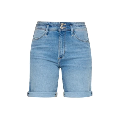 Abbildung von s.Oliver Bermuda MID RISE Straight LEG Jeans Shorts, Damen, Größe: 36, Blau