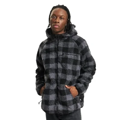 Abbildung von Brandit Worker Fleecejacke, Herren, Größe: 6XL, Black grey