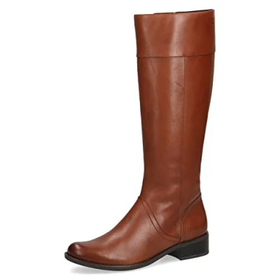Abbildung von Caprice Stiefel, Damen, Größe: 37.5, Cognac nappa Schuhe