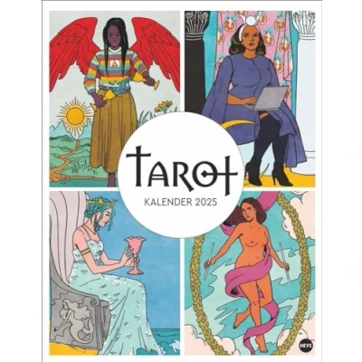 Abbildung von Tarot Posterkalender 2025: Die Rider Waite Karten neu interpretiert im Modern Witch Tarot: Wandkalender mit Erklärung der Symbole und Bildern selbstbewusster Frauen 34 x 44 cm.