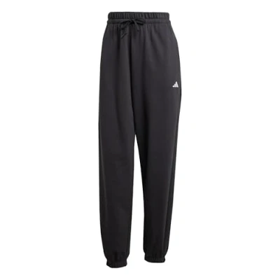 Abbildung von adidas Sportswear Essentials Small LOGO Cuffed Jogginghose, Damen, Größe: XXL, Black/white