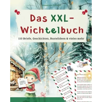 Abbildung von Wichtelbriefe für Erstleser Magische Abenteuer &amp; Streiche in Silbenschrift Umschlag zum Falten auf der Rückseite: 110 ... Rätseln 325 Malbilder im Downloadbereich