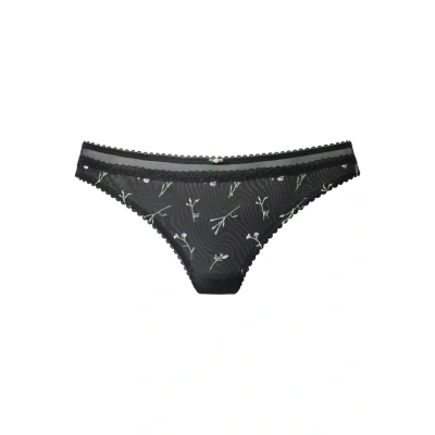 Abbildung von Lascana Thong String, Damen, Größe: 32/34, Black