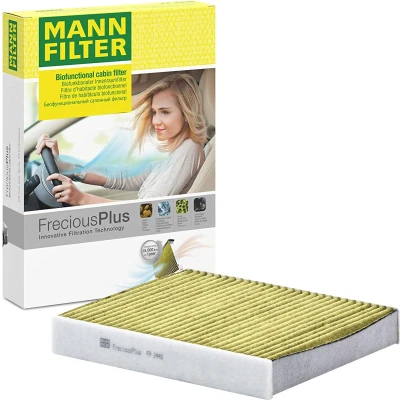Abbildung von MANN FILTER FP 2440 Innenraumfilter FORD: Focus 2, Mk2 Box Body / Estate, Mk1 Hatchback, VOLVO: V50, S40 II, C30