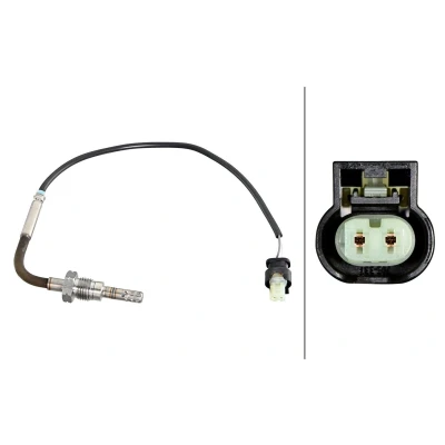 Abbildung von HELLA 6PT 358 226 131 Sensor, Abgastemperatur MERCEDES BENZ: E Class Saloon, ML
