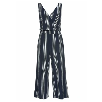 Abbildung von Lascana Jumpsuit marineweißgestreift, Damen, Größe: 40, Marine weiß gestreift