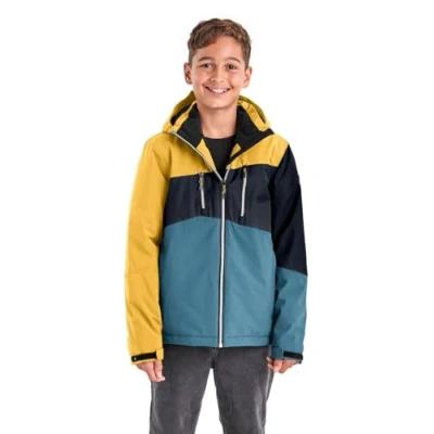 Abbildung von Killtec Jungen kow 204 by jckt Outdoorjacke Funktionsjacke mit Kapuze, Gelb, 164 EU