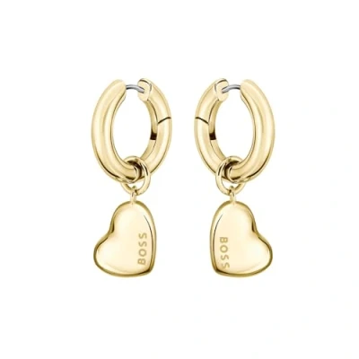 Abbildung von BOSS Honey LOVE Ohrringe goldcoloured, Damen, Größe: One Size, Gold coloured