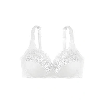 Abbildung von Dorina Georgina NON Padded Triangel BH, Damen, Größe: 95D, White