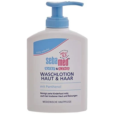 Abbildung von Sebamed Baby &amp; Kind Waschlotion Haut und Haar