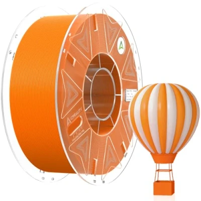 Abbildung von Creality Official Hyper PLA Filament Orange, 1KG 3D Drucker RFID für Hochgeschwindigkeitsdruck, Widerstandsfähig, Glatt, Überhang Leistung Maßgenauigkeit +/ 0.03mm, 2.2lbs/Spool