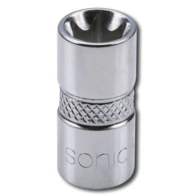 Abbildung von SONIC 21610 Steckschlüsseleinsatz 1/4 Innen Torx DIN 3120 E10 Chrom Vanadium Stahl