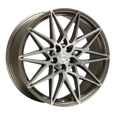 Abbildung von AXXION 5 loch 19Zoll 112mm Alufelge AX9 Platin frontpoliert 16031 Felge