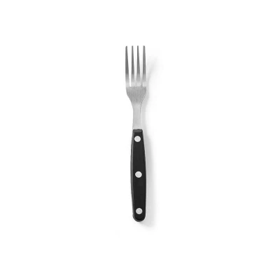 Abbildung von HENDI Steakgabel 6 Stk. 20 cm Kitchen Line Edelstahl mit Griff ABS Kunststoff Steak Gabeln