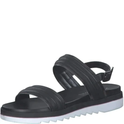 Abbildung von Marco Tozzi Damen 2 28232 28 Sandale, BLACK COMB, 40 EU