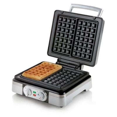 Abbildung von Domo DO9149W Waffeleisen, Silber