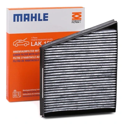Abbildung von MAHLE ORIGINAL LAK 156 Innenraumfilter Aktivkohlefilter 308,0 254 34,0 MERCEDES BENZ: E Class Saloon, T modell, CLS Coupe