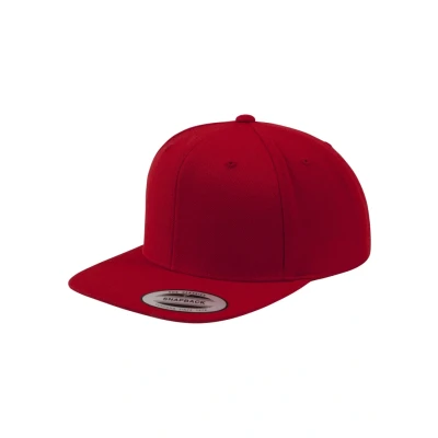 Abbildung von Yupoong Unisex Classic Snapback Cap Kappe, red/red, Einheitsgröße