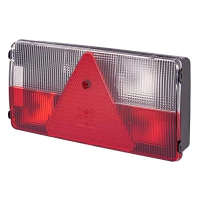 Abbildung von HELLA Rückleuchte 12V Anhänger Beleuchtung geschraubt/Anbau ECE/nicht SAE Lichtscheibenfarbe: transparent Stecker: Rundstecker rechts Menge: 1 2VB 341 032 141