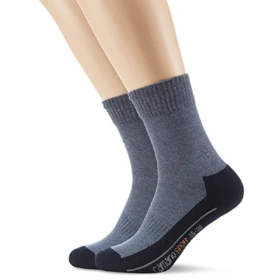 Abbildung von Camano Herren 5942 Sportsocken, Blau (Navy 4), (Herstellergröße: 43/46) (2er Pack)
