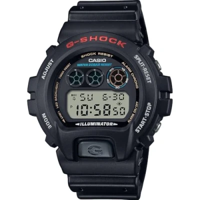 Abbildung von Casio G Shock Herrenuhr Schwarz Rot DW 6900U 1ER