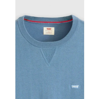 Abbildung von Levi&#039;s Lightweight Strickpullover, Herren, Größe: XXL, Naval academy