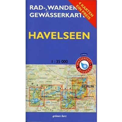 Abbildung von Rad , Wander und Gewässerkarten Set: Havelseen: Mit den Karten: &quot;Havelseen 1: Brandenburg/Havel&quot;, 2: Beetzsee bis Ketzin&quot;, 3: ... Berlin/Brandenburg / Maßstab 1:35.000)