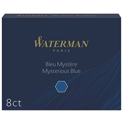 Abbildung von Waterman Tintenpatronen Blau/Schwarz