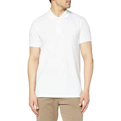 Abbildung von Trigema Herren 627601 Poloshirt, Weiß (Weiss 001), 2XL