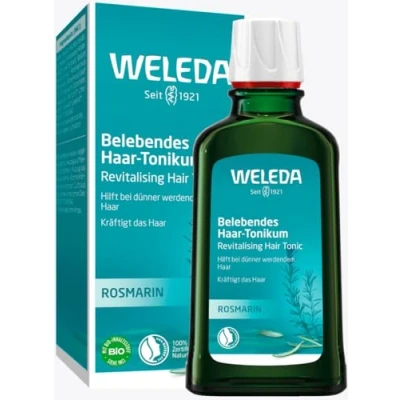 Abbildung von WELEDA Bio Rosmarin Haartonikum 100 ml Naturkosmetik Haarwasser Tonikum mit Rosmarinöl hilft bei dünner werdendem Haar. Natürliche Haarpflege kräftigt &amp; bewahrt eine gesunde Kopfhaut (vegan)