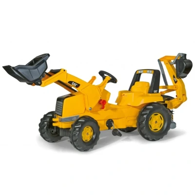 Abbildung von Trettraktor rollyJuniorCat + rollyJunior Lader Bagger
