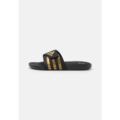 Abbildung von adidas Performance Adissage Badesandale, Größe: 37, Core black/gold metallic Schuhe