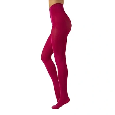 Abbildung von CALZITALY Blickdichte Weiche Strumpfhosen aus Mikrofaser Bunte Strumpfhose Damen S, M, L, XL, XXL, 3XL 4XL 80 DEN Made in Italy (3XL, Cerice Pink)