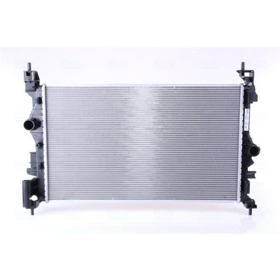 Abbildung von NISSENS 630783 Kühler, Motorkühlung Aluminium 620 369 16 Kühlrippen gelötet OPEL: Corsa E Hatchback