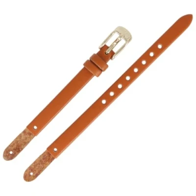Abbildung von Fossil Uhrenarmband 08mm Leder Braun Glatt ES 4000 LB ES4000